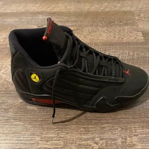 Retro Jordan 14 worn but very clean